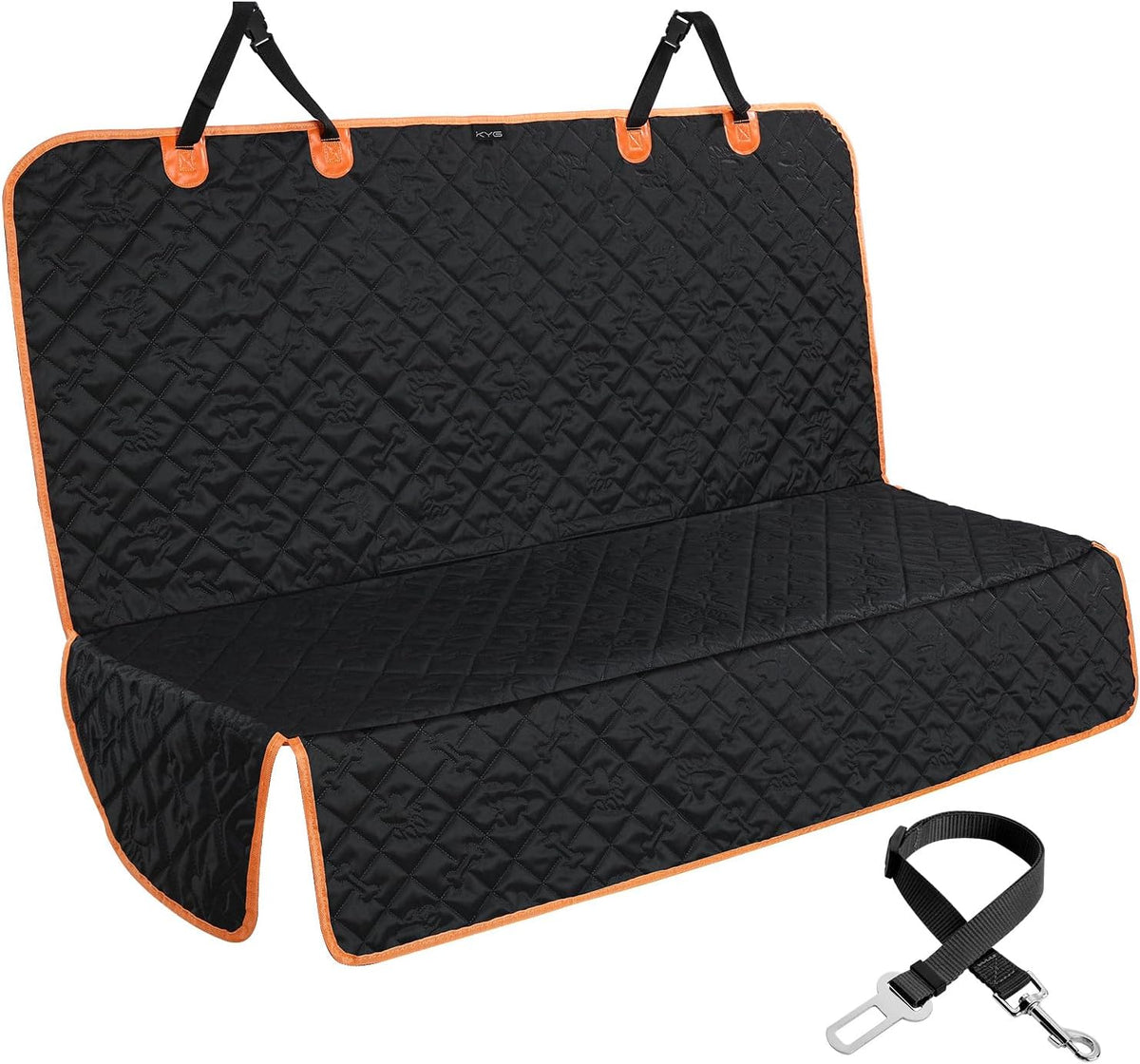 Dog Car Seat Cover | Premium Waterproof & Non-Slip Backseat Protector for Pets & Kids | Universal Size 132X58X46Cm/52X23X18 Inches